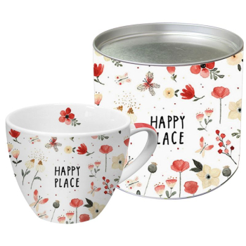 Happy Place Big Mug  in Geschenkbox
