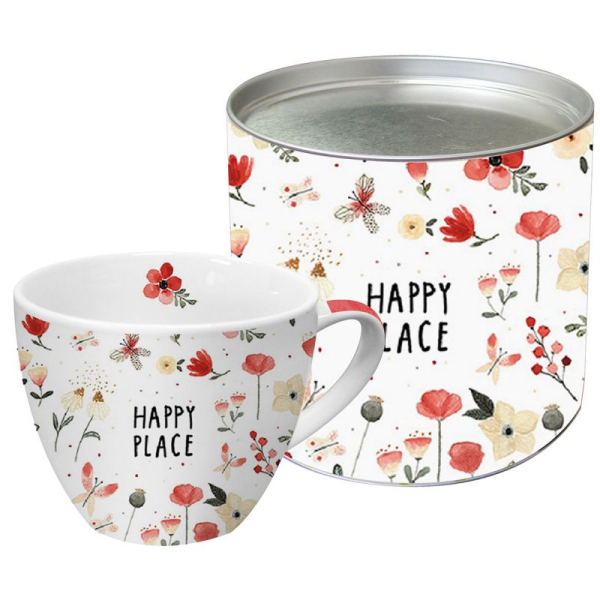Happy Place Big Mug  in Geschenkbox